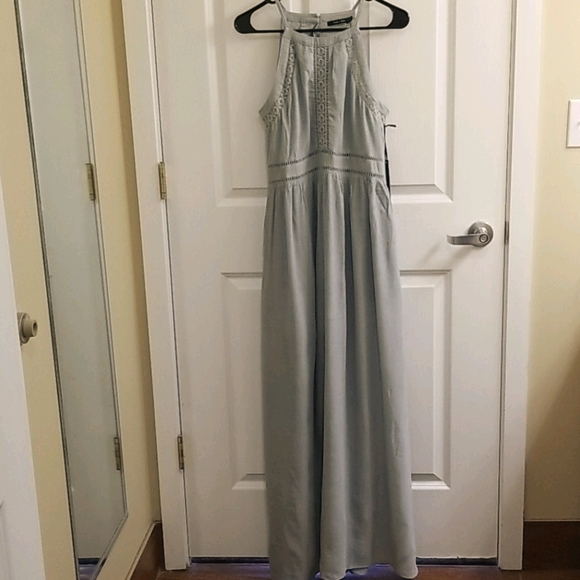 Doe & Rae Maxi Dress Sage Green NWT Sz S - Picture 7 of 16